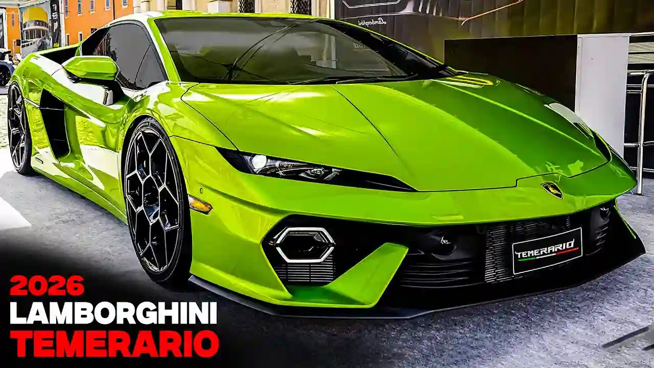 New 2026 Lamborghini Temerario